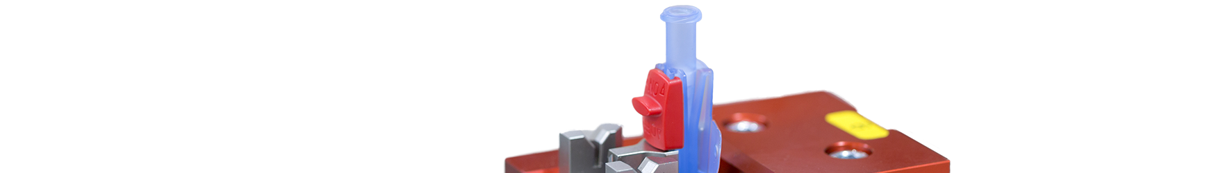 Närbild på plastdetalj