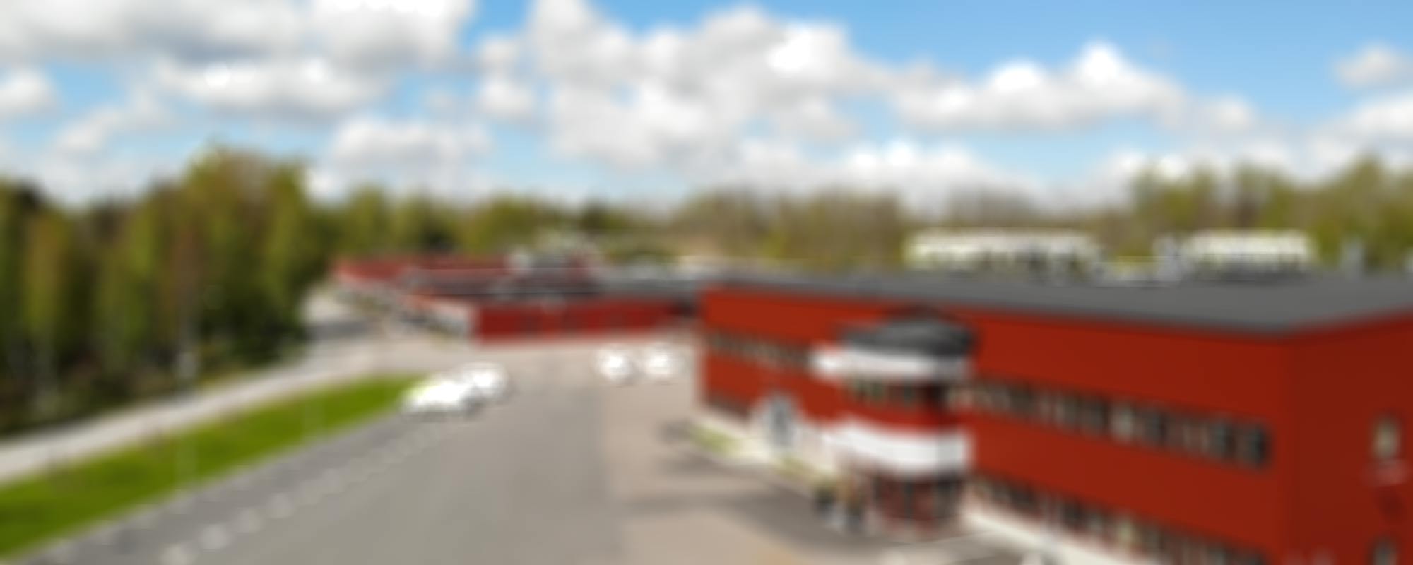 Blurrig bild på AMBs lokaler i Broakulla